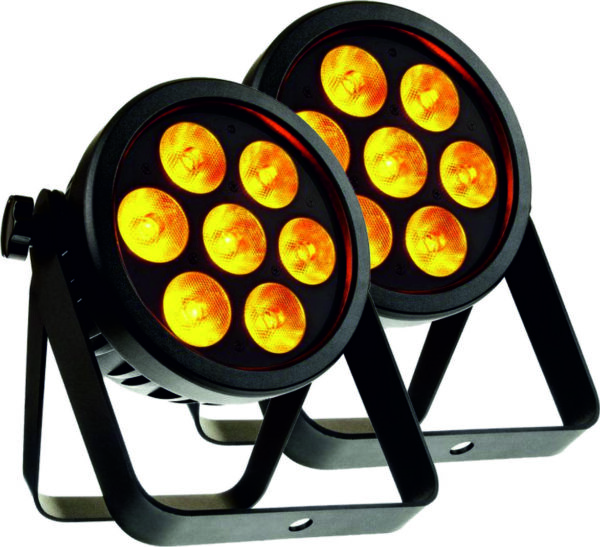 Φωτορυθμικά PAR Led RGB/WW/A/UV (ζευγάρι)  